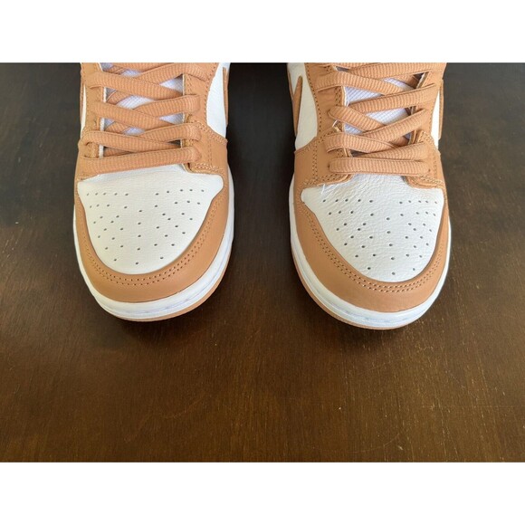 Nike SB Dunk Low Pro ISO "Light Cognac" Men's Size 8/Women's Size 9.5 DM8998-200 - Picture 7 of 11